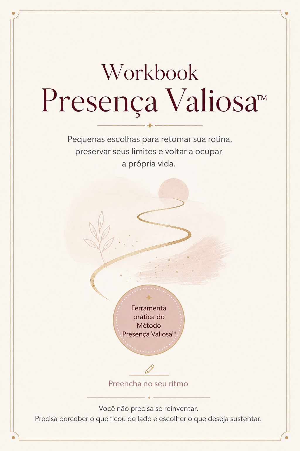 Workbook Presença Valiosa